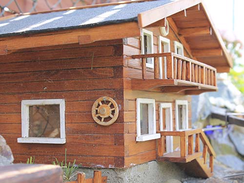 Šikovný kutil a Zahradní dekorace ze dřeva Alpský Dům